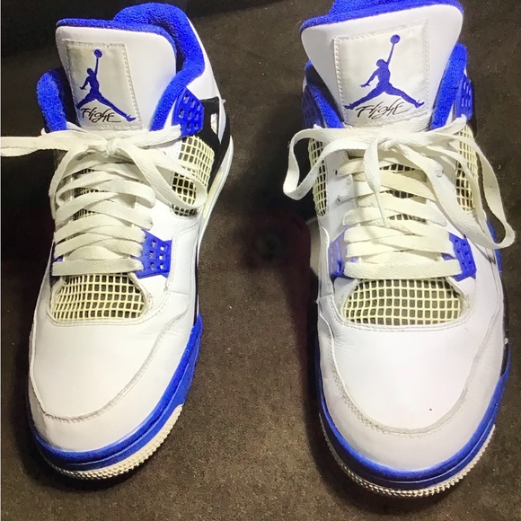 AIR JORDAN 4 RETRO MOTORSPORTD ( 308497-117) Sz 11.5 MENS SNEAKER (2016) - Picture 5 of 16